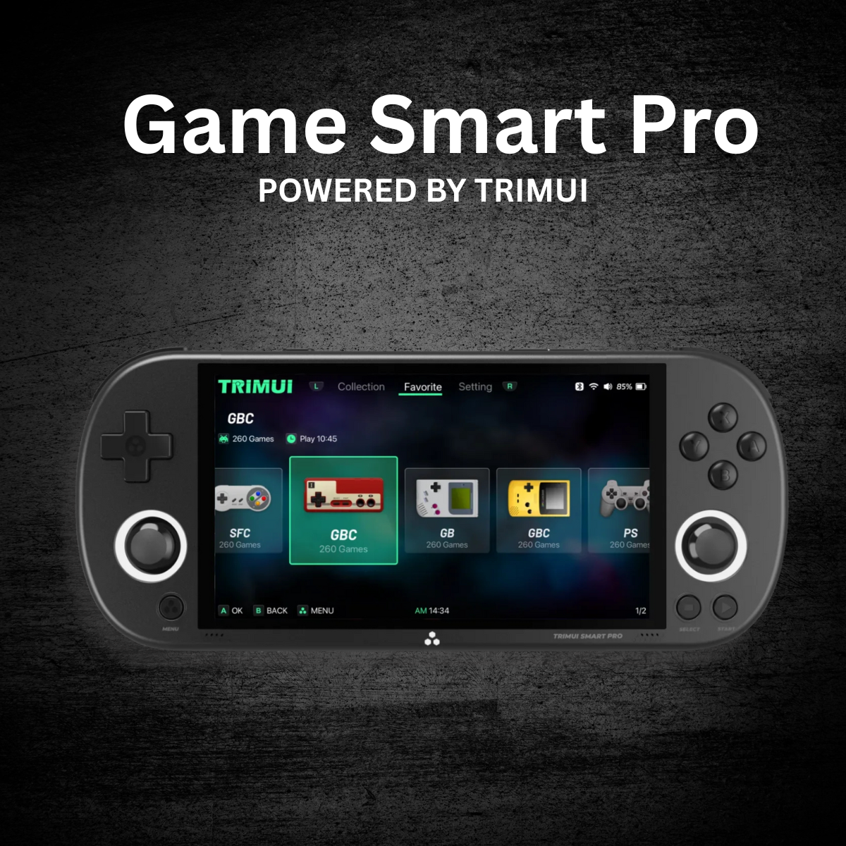 Game Smart Pro portable handheld retro gaming device