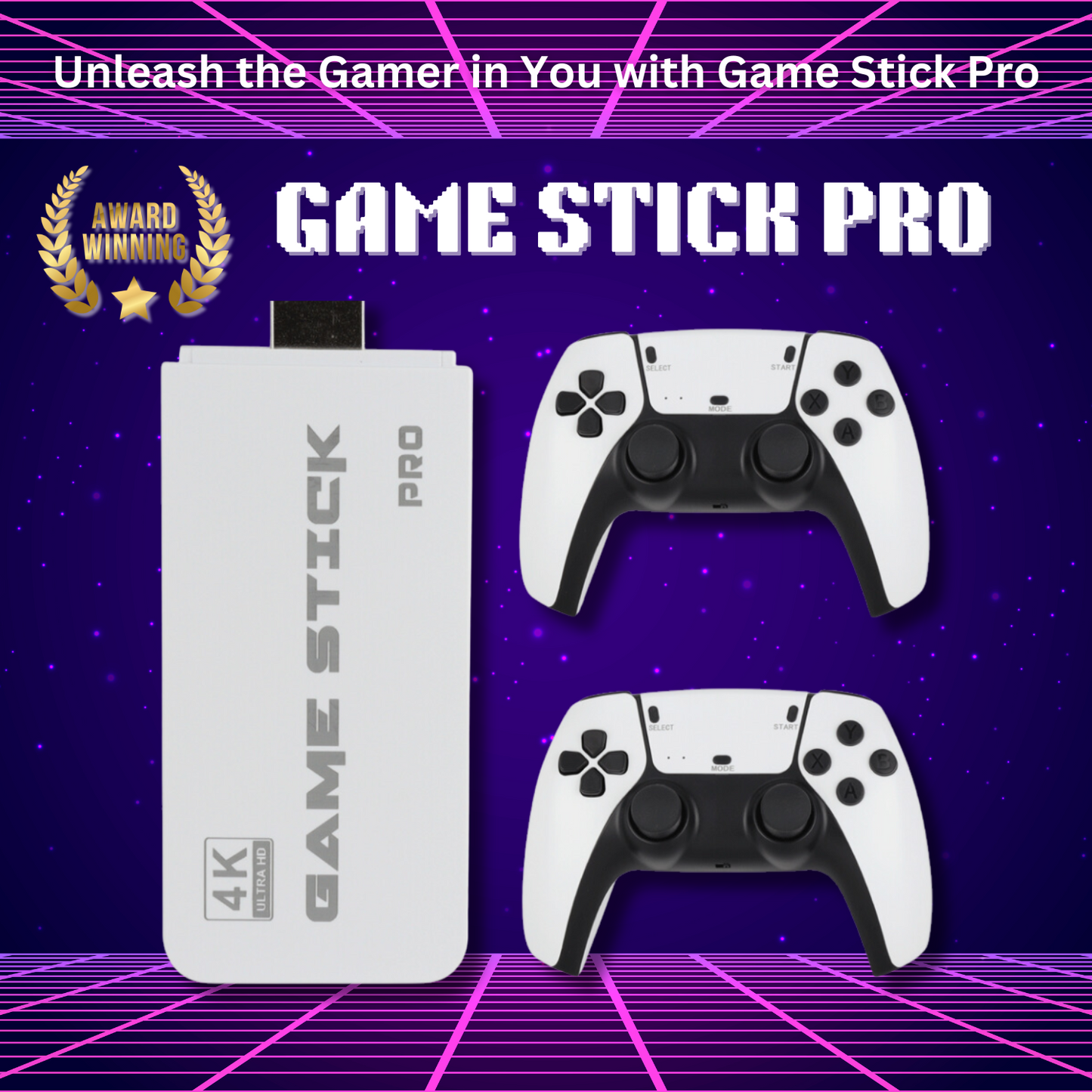 Game stick 4k game list game stick pro